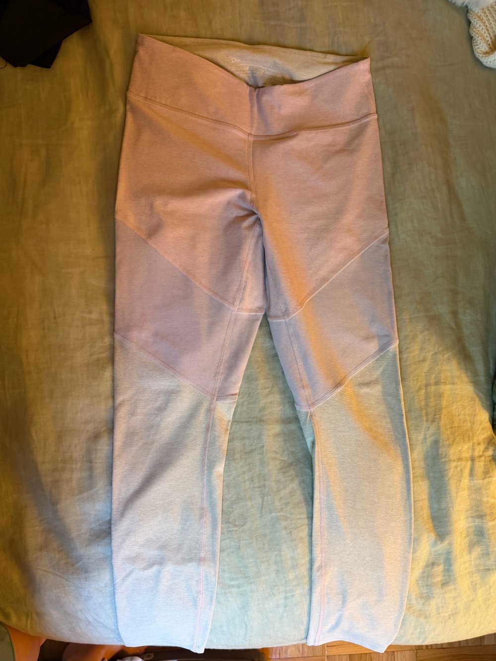 Outdoor Voices Colorblock Pink Active Leggings